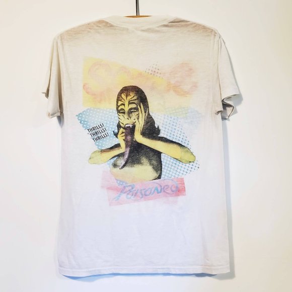 Rare Vintage 80s Poison Band Tee 1989 Scream Tour - Picture 2 of 16